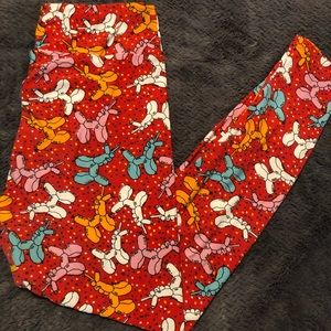 Lularoe 4th birthday leggings